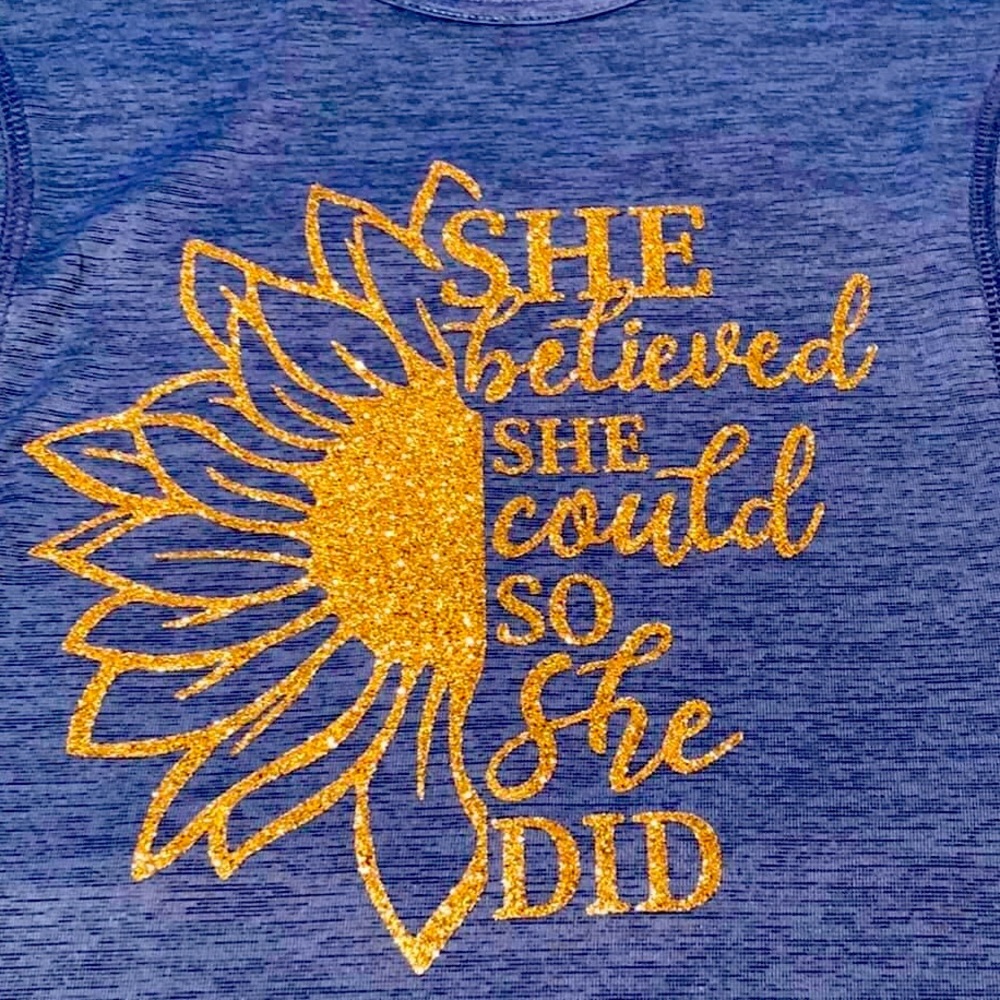 She believed she could